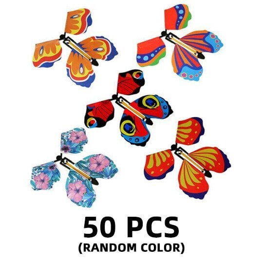 💥Summer Special-50%OFF💥Magic Fairy Flying Butterfly(10/15/20/30/50 PCS)